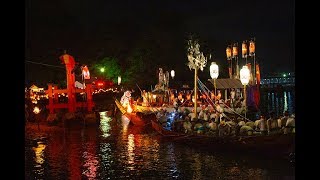 宮島・厳島神社の一大祭り「管絃祭」から、夜のちょうちん行列まで - Miyajima Festival
