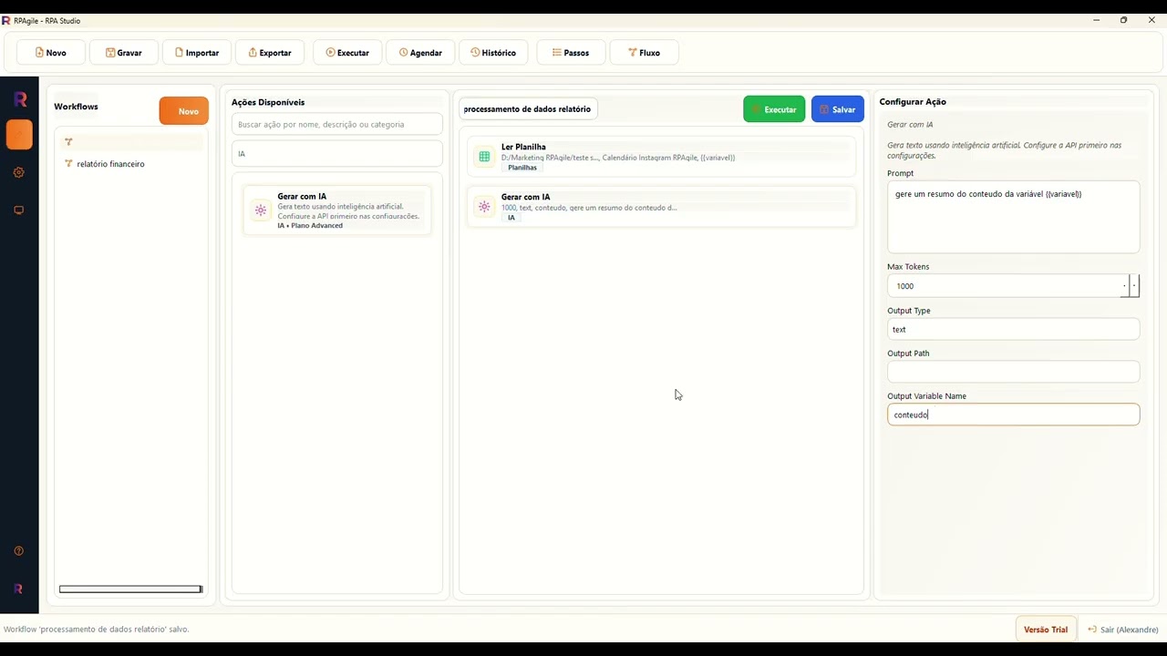 RPAgile - Conheça nossa ferramenta de automação de processos