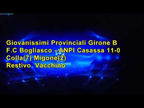 Leva 2006: F.C Bogliasco - Anpi Casassa 11-0 (Giovanissimi Provinciali Gir.B)Gir