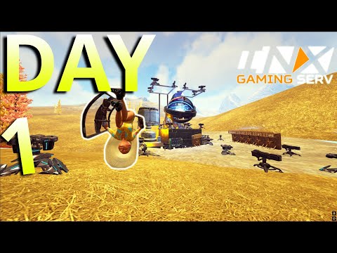 How a 12,836 Hour TRIO Dominates Day 1 on ARK's Most Populated Server! - ARK PvP