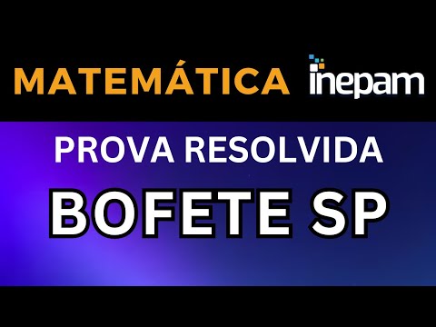 Resolução Prova de Bofete SP Inepam 2024