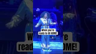 Jill Scott was ready to GO HOME! #jillscott #real #funny #rnb