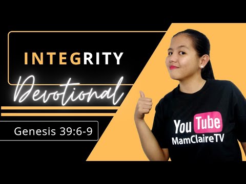 INTEGRITY – Daily Devotional