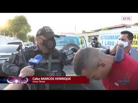 Homem suspeito de roubo é preso na região do Promorar em Teresina 06 01 2021