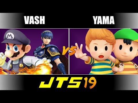 JTS 19 Vash (Marth, Mario) vs Yama (Ness, Lucas) Losers Round 3