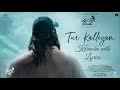 Tur Kalleyan Laal Singh Chaddha Karaoke With Lyrics
