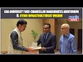Goa University Vice Chancellor HarilalMenon Inaugurates Auditorium Other Infrastructure At VMSIIHE