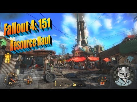 50ish Gamer Let's Plays Fallout 4: 151 - Resource Haul