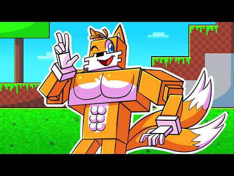 1000 DAYS as TAILS in Minecraft! EPIC Sonic Battles