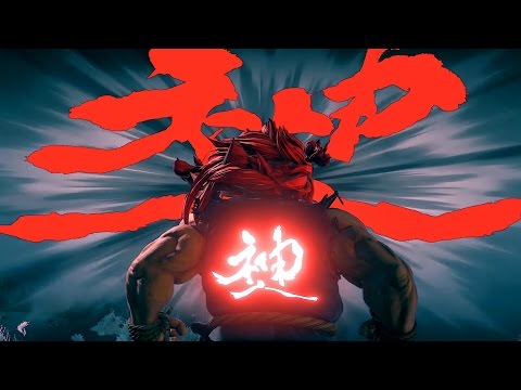 Akuma Rises in STREET FIGHTER V: Story and verse