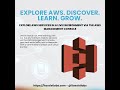 Explore AWS Services In A Live Environment Via The AWS Management Console