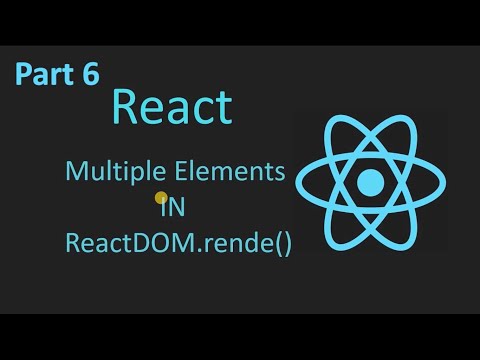 6 Render Multiple Elements In React Return Multiple Elements In React