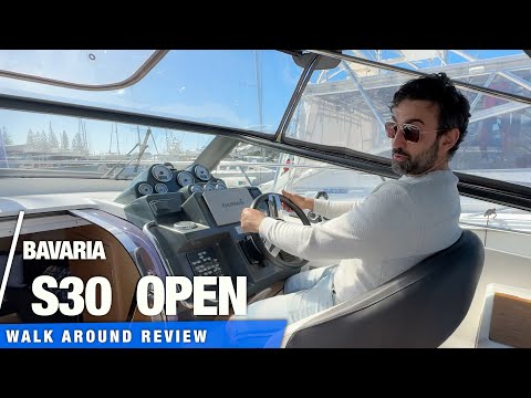 Bavaria S30 Open - The Mercedes C Class of Motor Boats | Yacht Tour REVIEW