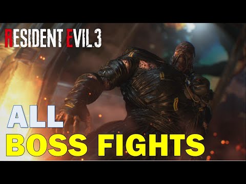 Resident Evil 3 Remake: All Nemesis Boss Fights