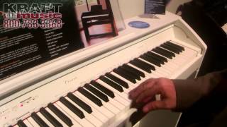 Video thumbnail for Kraft Music - Casio Privia PX760 Digital Piano White NAMM 2015 by Kraft Music