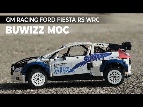 LEGO® Technic version of GM Racing Ford Fiesta RS WRC powered with BuWizz