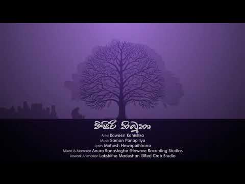 Visiri Thibuna විසිරී තිබුනා   RAWEEN KANISHKA  Lyric Video