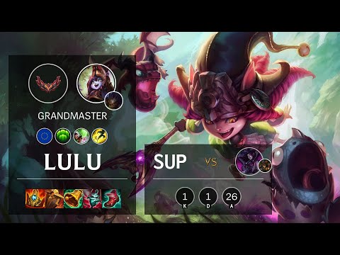 Lulu Support vs Morgana - EUW Grandmaster Patch 12.2