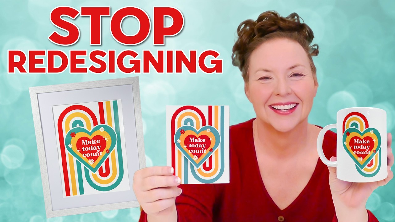 Design Once. Make 3 Projects in Canva.