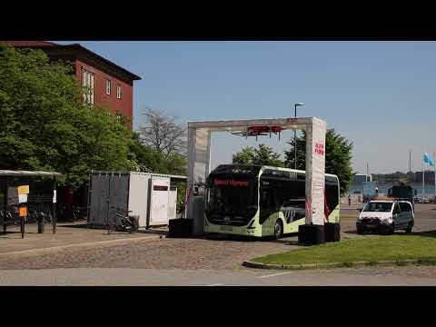 Volvo 7900 elctric - Västtrafic 2041 (UXD 538) bei der KVG Kiel