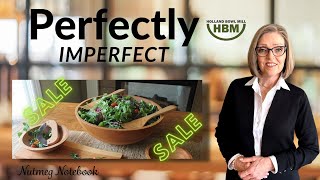 Nutmeg Notebook's Perfectly Imperfect Holland Bowl Mill Annual Sale