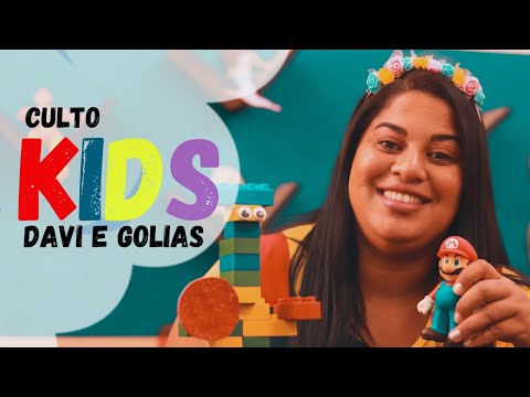 CULTO INFANTIL | DAVI E GOLIAS