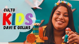 CULTO INFANTIL | DAVI E GOLIAS