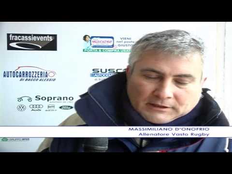 ONDA TG 26.01.2015 - SULMONA RUGBY   VASTO RUGBY 33 5