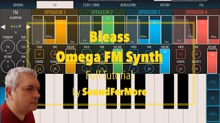 Video thumbnail for Bleass Omega FM Synth- Tutorial: Full Walkthrough by SoundForMore Tutorials