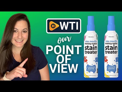 Miss Mouth's Messy Eater Stain Treater Spray - 4oz 2 Pack Stain Remover - Newborn & Baby Essentials - No Dry Cleaning Food - WTI product video review