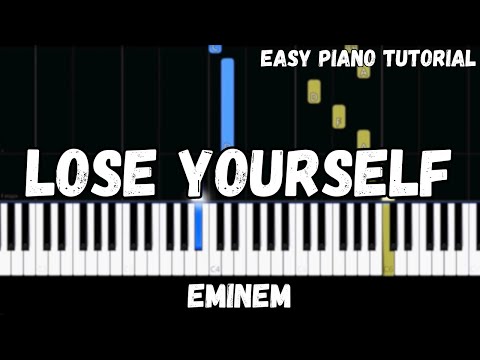 Eminem - Lose Yourself (Easy Piano Tutorial)