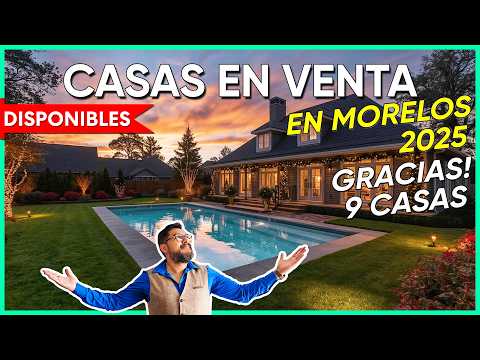 🏡Casas en venta‼️Morelos 2025✅GRACIAS✅