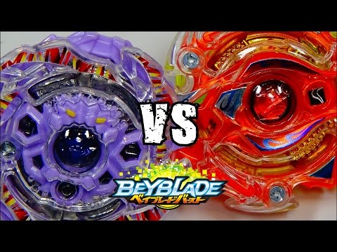 Beyblade Burst BATTLE!! Beast Behemoth H.H. vs Inferno Ifrit M.L. ベイブレードバースト