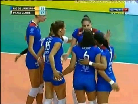 Superliga Feminina de Volei 2012/2013 - Unilever Sky 3 x 2 Banana Boat Praia Clube