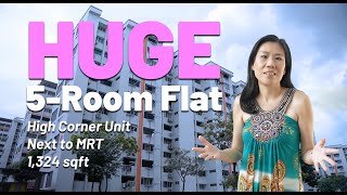 1,324 sqft High-Floor Corner 5-Room Flat for sale | Serangoon Ave 2
