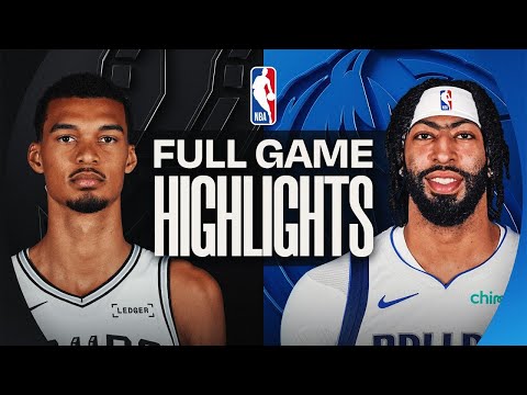 SAN ANTONIO SPURS vs DALLAS MAVERICKS | FULL GAME HIGHLIGHTS | October 22, 2025 [1080p]