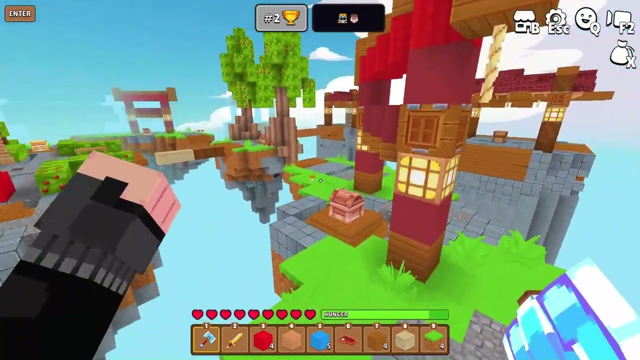 Skywars DOMINATION: Every Game I Play, I WIN! Minefun.io