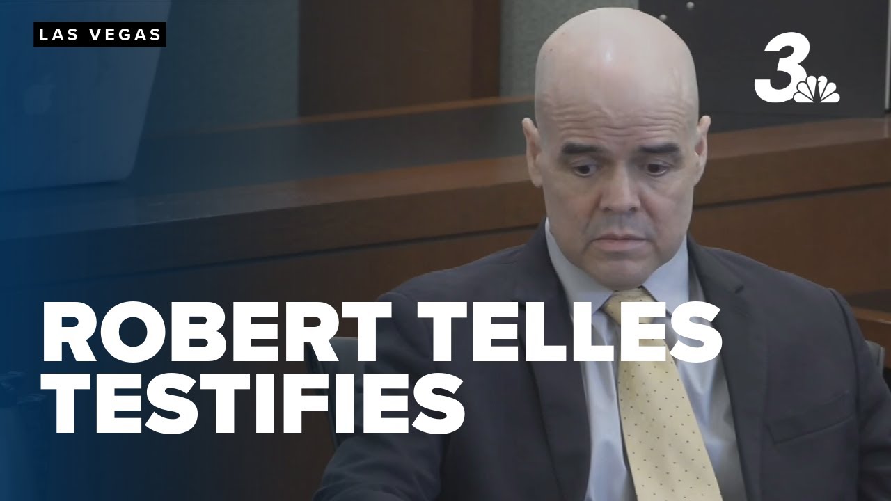Robert Telles returns to the witness stand in his murder trial