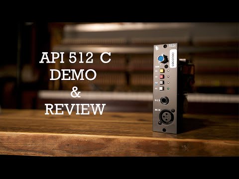API 512c 500 Series Mic Preamp Module 2000 - Present - Black image 5