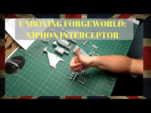 Forgeworld XIPHON INTERCEPTOR Unboxing