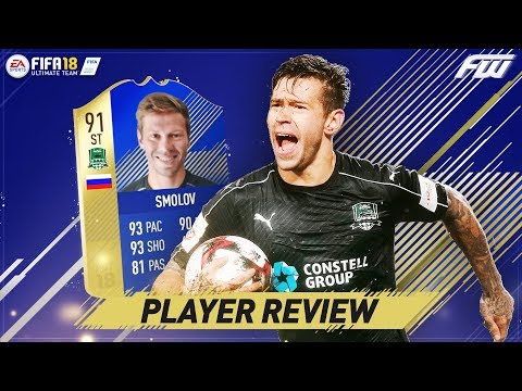 FIFA 18 TOTS SMOLOV Player Review (91) THE BEST PLAYER YOU'LL NEVER USE