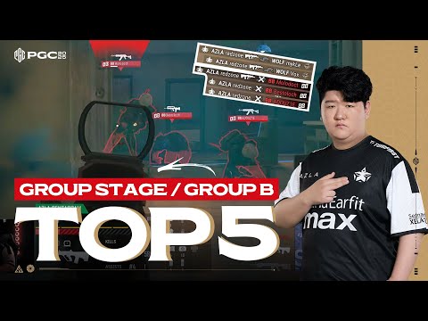 PGC 2025 Group B Highlights | Top 5 Plays You Need to See