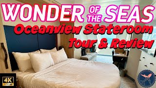 Wonder of the Seas | Royal Caribbean | Ocean View Stateroom 4N | Cabin 9500 | Room Tour & Review