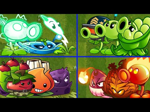 4 Team Random Plants Battles - Who's Best Team? - PvZ  2 Plants vs Plants