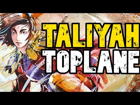 Why I think Taliyah Top is better than Mid - How to play Taliyah Top Gameplay Guide (Runes & Builds)