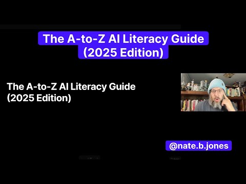 The A-to-Z AI Literacy Guide (2025 Edition)
