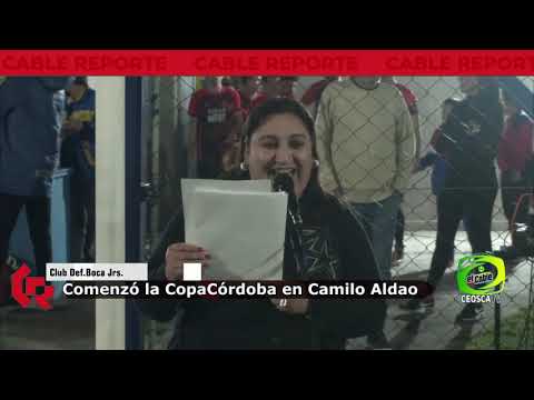 INICIO COPA CORDOBA EN LIGA REGIONAL FUTBOL DEL SUR - CAMILO ALDAO