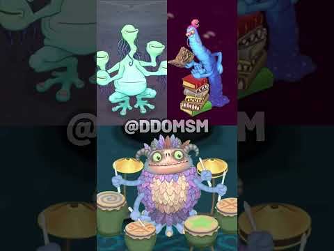 Best MSM Trios | Part 34 (My Singing Monsters) #shorts #msm