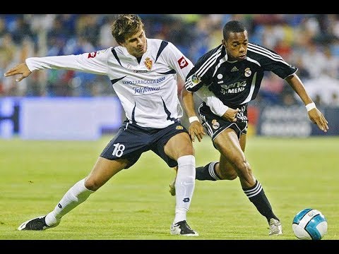 Gerard Pique First and Last Goals for Real Zaragoza