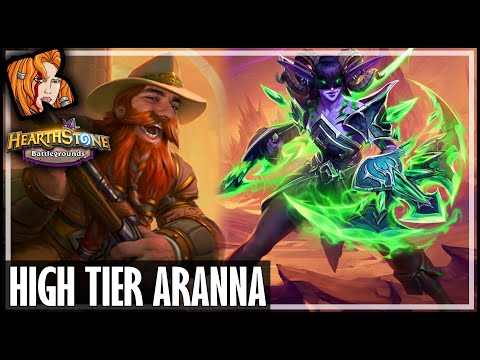 HIGH TAVERN ARANNA IS PRETTY GOOD! - Hearthstone Battlegrounds